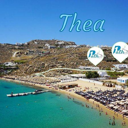 1Path Thea Mykonos Super Paradise Beach House Mykonos Town Exterior photo