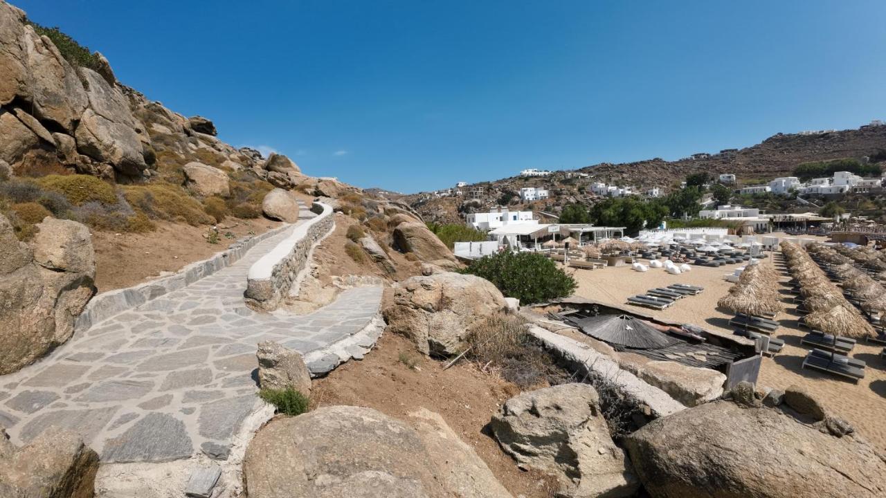 1Path Thea Mykonos Super Paradise Beach House Mykonos Town Exterior photo